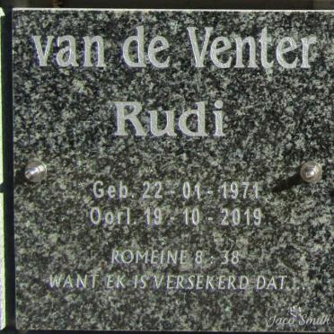 VENTER Rudi, van de 1971-2019