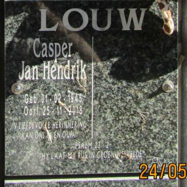 LOUW Casper Jan Hendrik 1945-2018