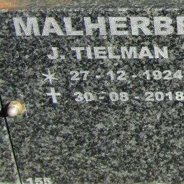 MALHERBE J. Tielman 1924-2018