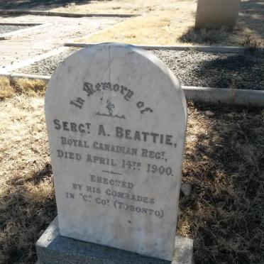 BEATTIE A. -1900