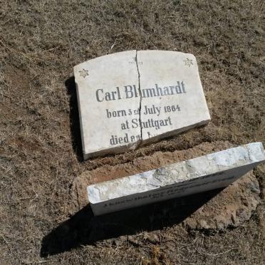 BLUMHARDT Carl 1864-1892