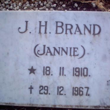 BRAND J.H.  1910-1967