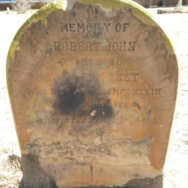 BEST Robert John -1884