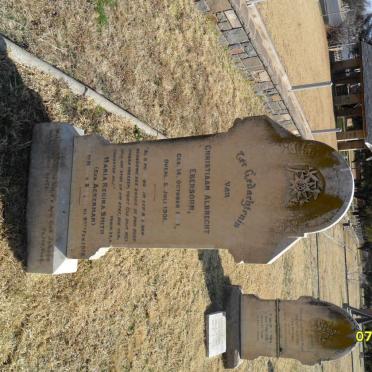 EBERSOHN Christiaan Albrecht 1841-1901 :: SMITH Maria Regina nee ACKERMAN 1849-1918