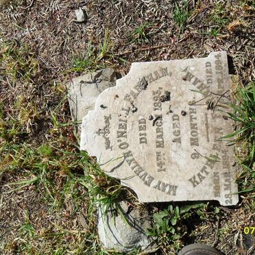 FARNHAM May Evelyn O'Neill 1892-1893 :: FARNHAM Kathleen 1894-1894