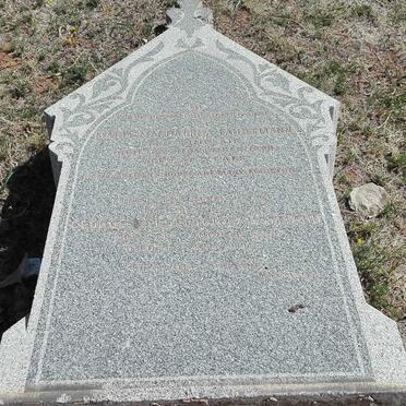 FAUSTMANN George Frederick 1832-1913 &amp; Maria Magdalena SINCLAIR -1890