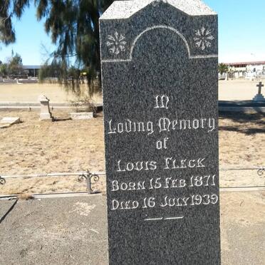 FLECK Louis 1871-1939