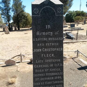 FLECK John Christopher 1840-1898