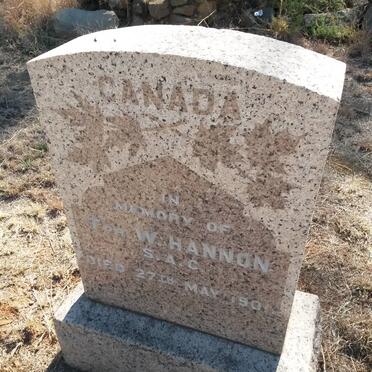 HANNON W. -1901