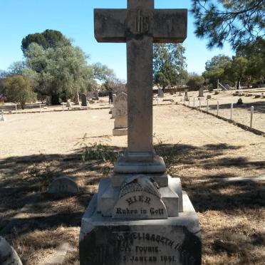 ISRAEL Martha Maria Elisabeth neé FOURIE 1841-1894 :: ISRAEL Willie 1876-1884