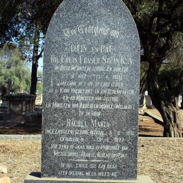 STEYN Colin Fraser 1887-1959 &amp; Rachel Maria EKSTEEN 1895-1977