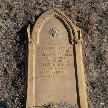 STEINCKE Gottfried 1855-1888