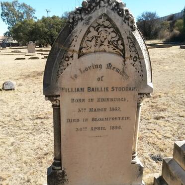 STODDART William Baillie 1862-1896