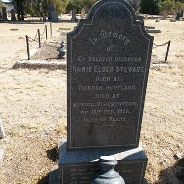 STEWART Annie Elder -1898