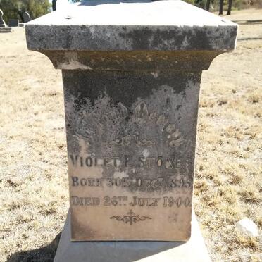 STOKES Violet E. 1895-1900