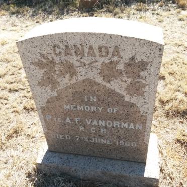 VANORMAN A.F. -1900