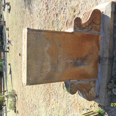 WESSELS Cecilia Johanna nee DE LA REY 1799-1873