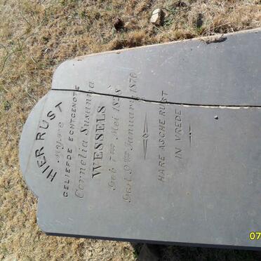 WESSELS Cornelia Susanna 1828-1870