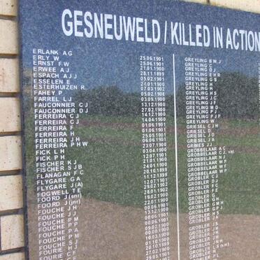 04. Burgersterftes op Kommando / Burgher Deaths on Commando 1899-1902