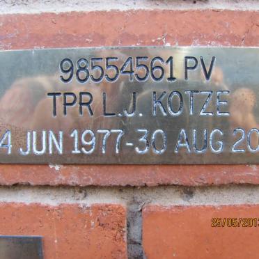 KOTZE L.J. 1977-2003