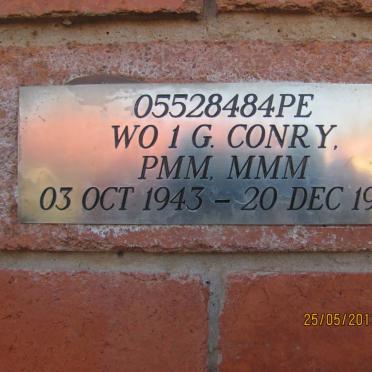 CONRY G. 1943-1994