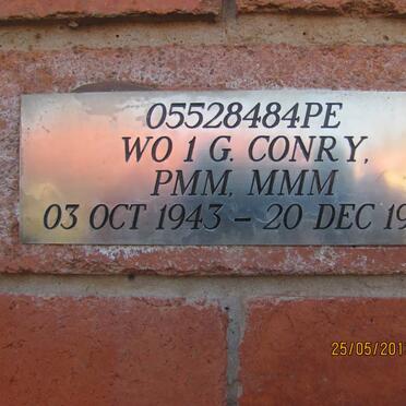 CONRY G. 1943-1994