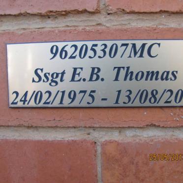THOMAS E.B. 1975-2012