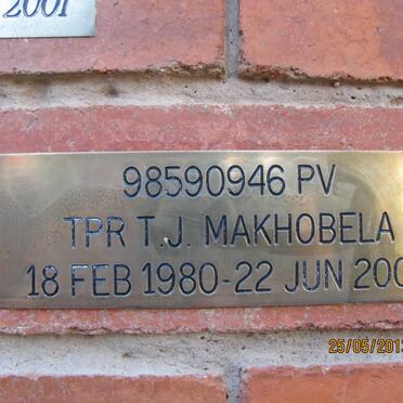 MAKHOBELA T.J. 1980-2004
