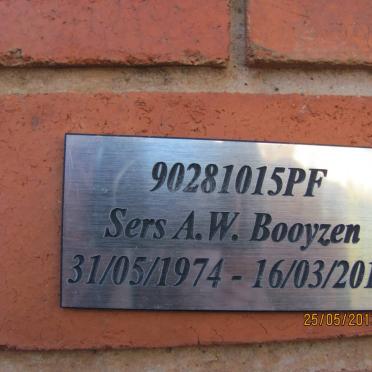 BOOYZEN A.W. 1974-2011