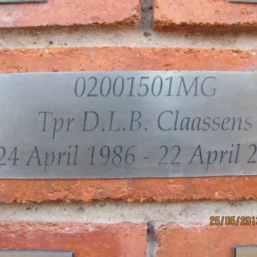 CLAASSENS D.L.B. 1986-2007