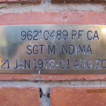 NDIMA M. 1976-2003