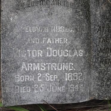 ARMSTRONG Victor Douglas 1892-1944