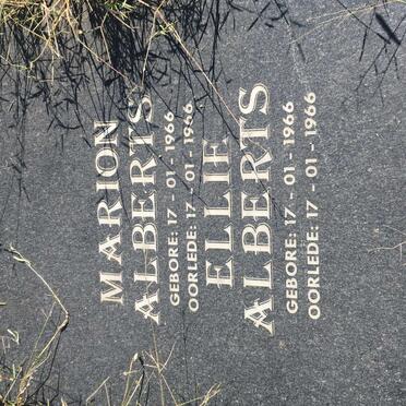 ALBERTS Marion 1966-1966 :: ALBERTS Ellie 1966-1966
