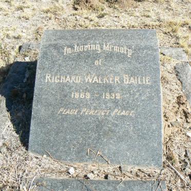 BAILIE Richard Walker 1869-1939