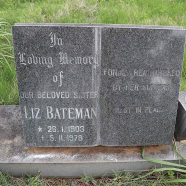 BATEMAN Liz 1903-1978