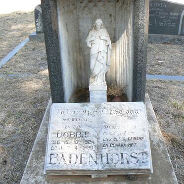 BADENHORST Bobbie 1924-1990