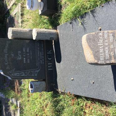 BECK Ken 1905-1965 &amp; Thelma TURNER 1909-1984