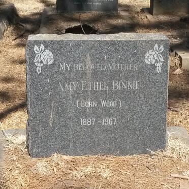 BINNIE Amy Ethel nee WOOD 1887-1967