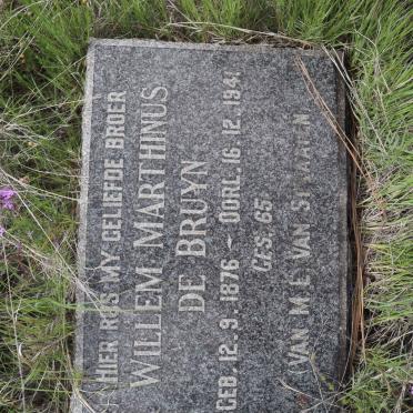 BRUYN Willem Marthinus, de 1876-1941