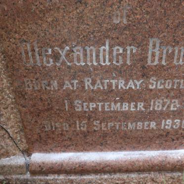 BRUCE Alexander 1872-1936
