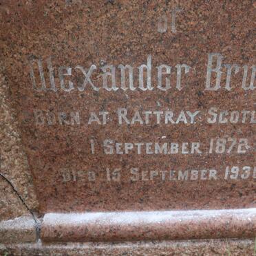 BRUCE Alexander 1872-1936