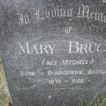 BRUCE Mary nee MITCHELL 1878-1956