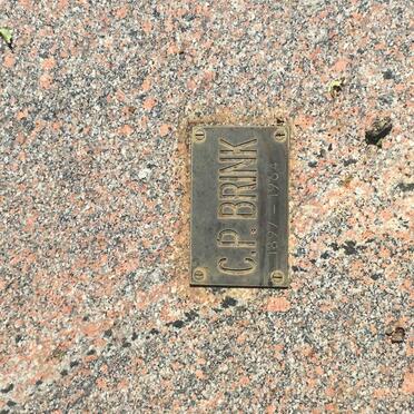 BRINK C.P. 1897-1964