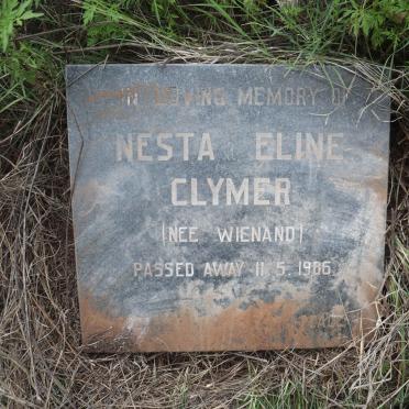CLYMER Nesta Eline nee WIENAND -1986