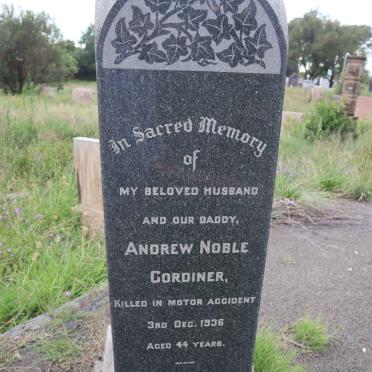 CORDINER Andrew Noble -1936