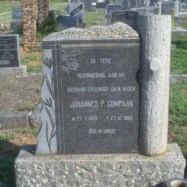 COMPAAN Johannes P. 1928-1963