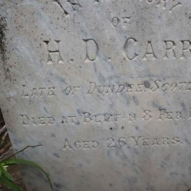 CARR H.D. -1904