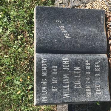 COLLEN William John 1884-1964