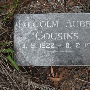 COUSINS Malcolm Aubrey 1922-1991
