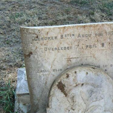 COETZEE Jozef Adriaan 1879-1911